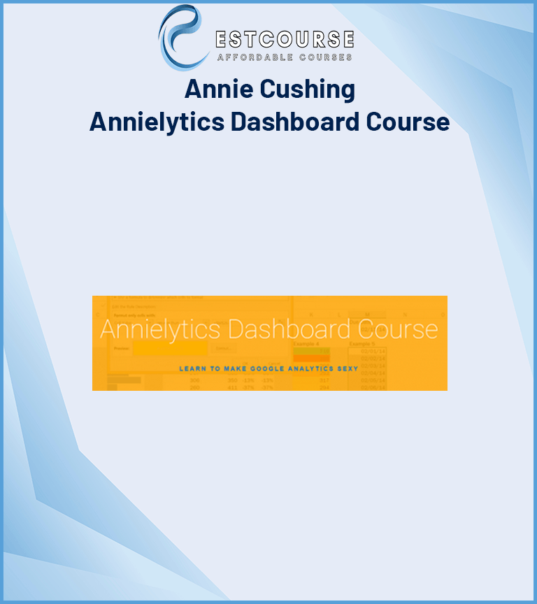 Annie Cushing – Annielytics Dashboard Course