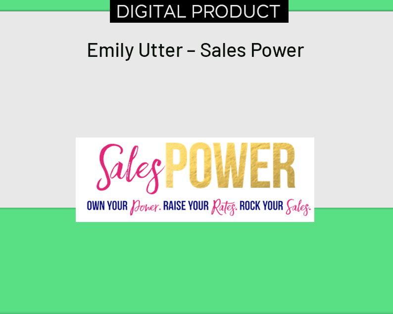 Emily Utter – Sales Power