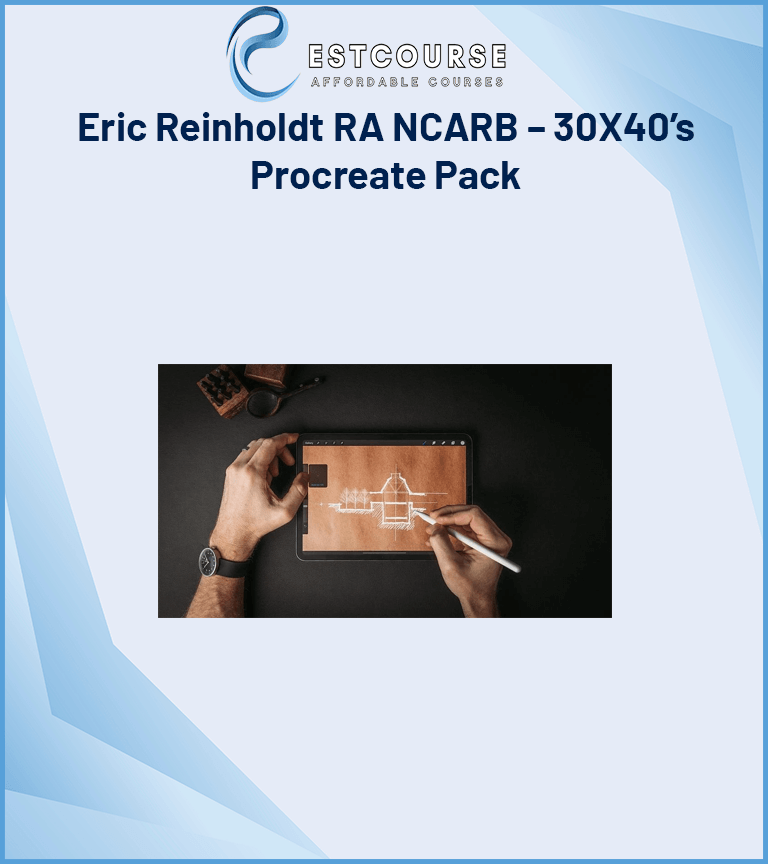 Eric Reinholdt RA NCARB – 30X40’s Procreate Pack