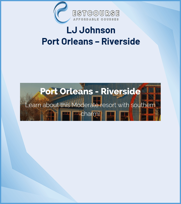 LJ Johnson – Port Orleans – Riverside