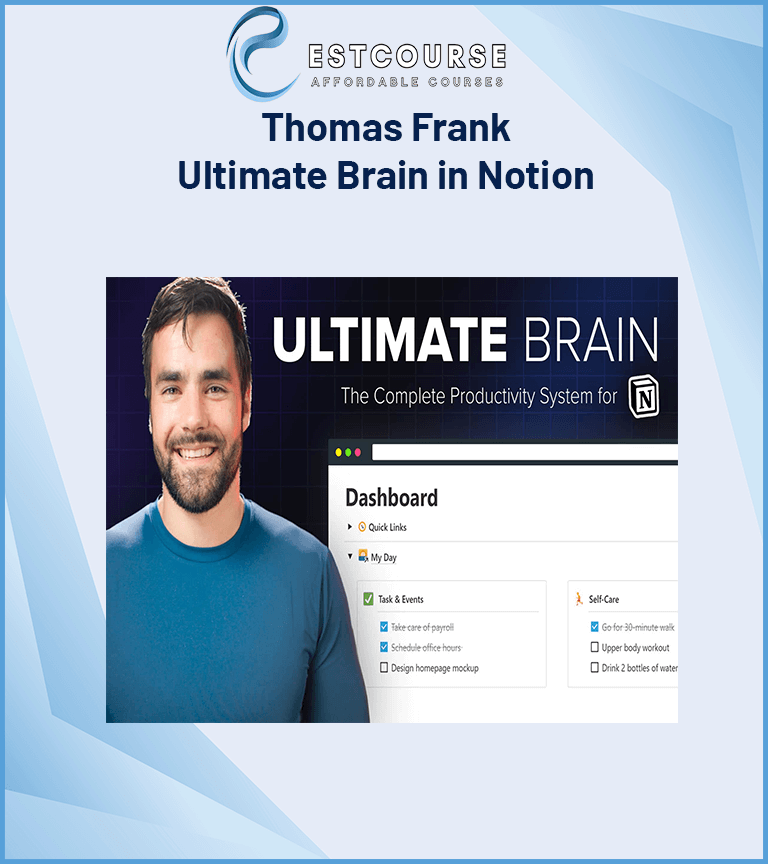 Thomas Frank – Ultimate Brain in Notion