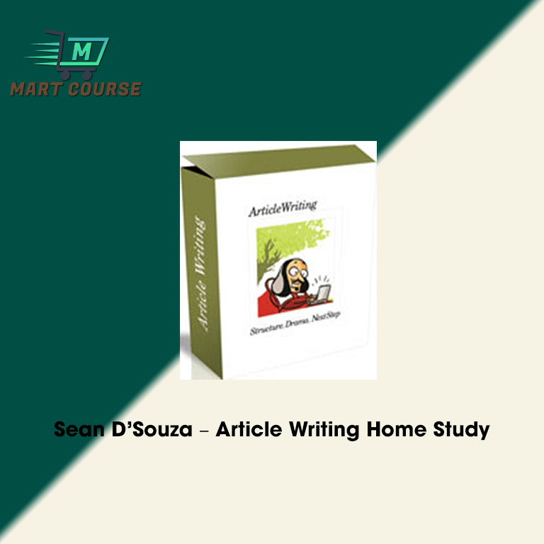 Sean D’Souza – Article Writing Home Study
