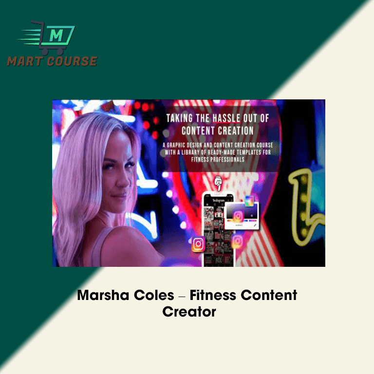 Marsha Coles Fitness Content Creator Mart Course Buy Reputable