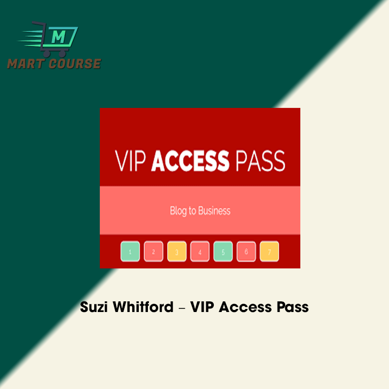 Suzi Whitford VIP Access Pass Mart Course Buy Reputable Online