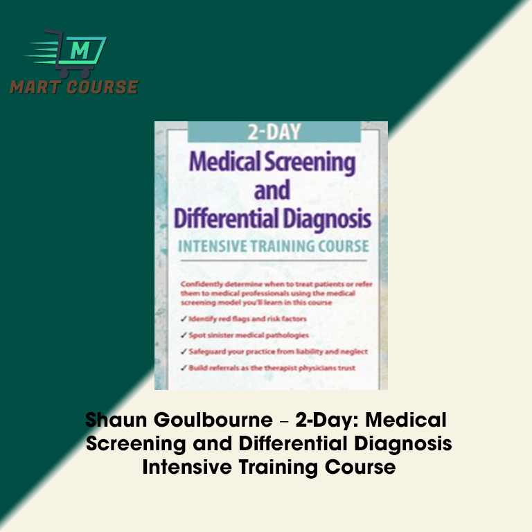 Shaun Goulbourne – 2-Day: Medical Screening and Differential Diagnosis ...