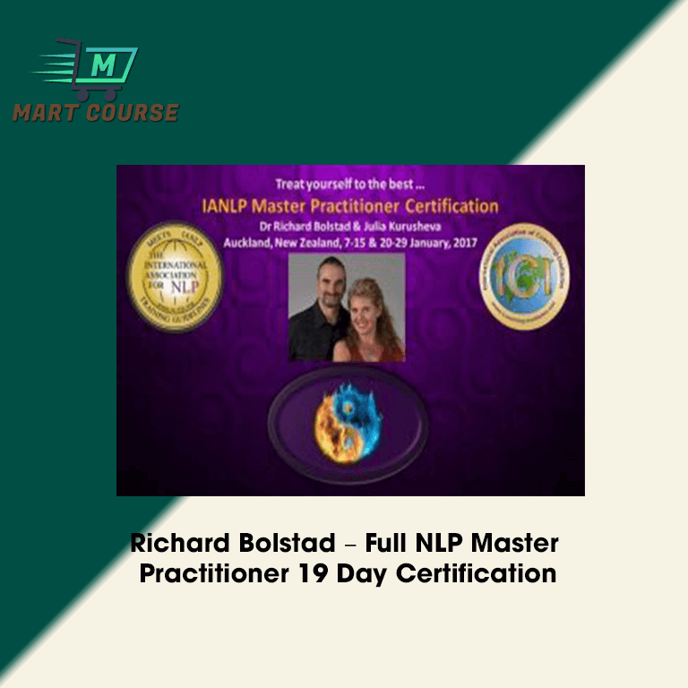 Richard Bolstad – Full NLP Master Practitioner 19 Day Certification ...