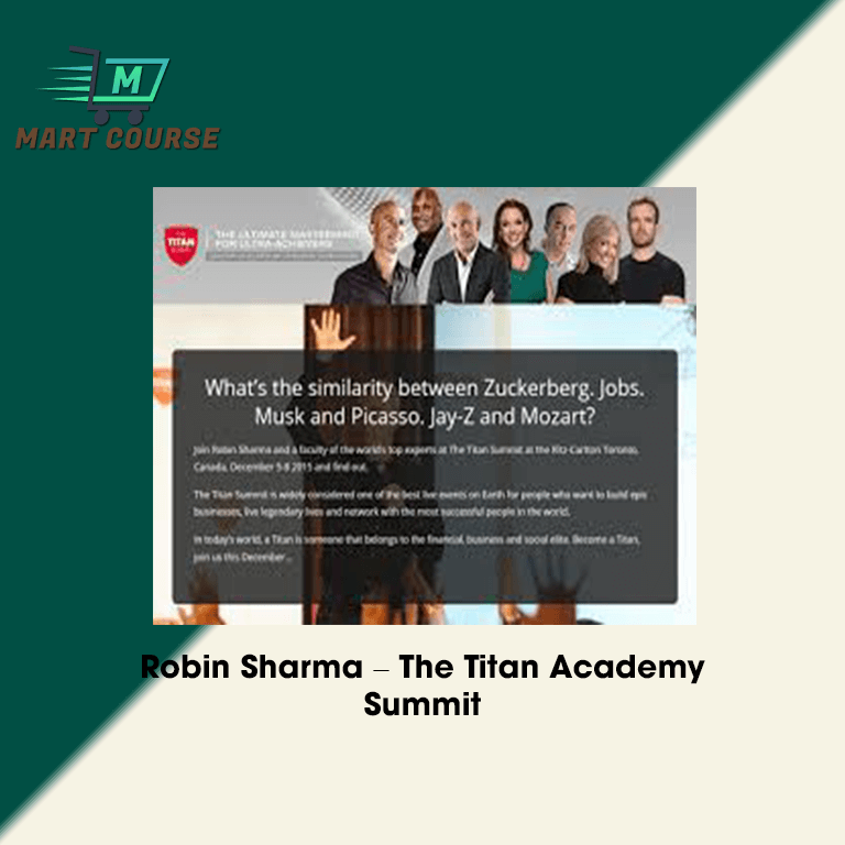 Robin Sharma The Titan Academy Summit course cover