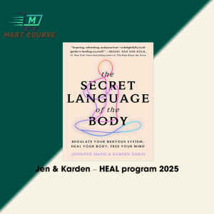 Jen and Karden presenting the HEAL program focused on nervous system regulation and holistic healing
