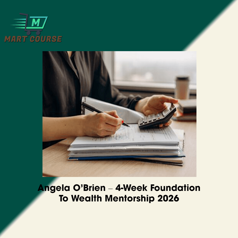 Angela O’Brien teaching financial freedom and wealth-building strategies inside the 4-Week Foundation To Wealth Mentorship 2026 program.