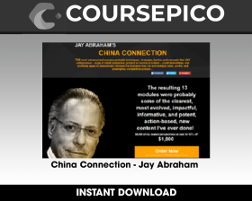 China Connection - Jay Abraham