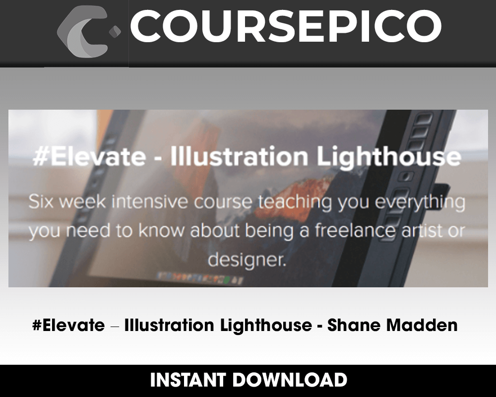 #Elevate – Illustration Lighthouse - Shane Madden #Elevate – Illustration Lighthouse - Shane Madden