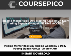 Income Mentor Box: Day Trading Academy + Daily Trading Signals Group - Andrew Arm
