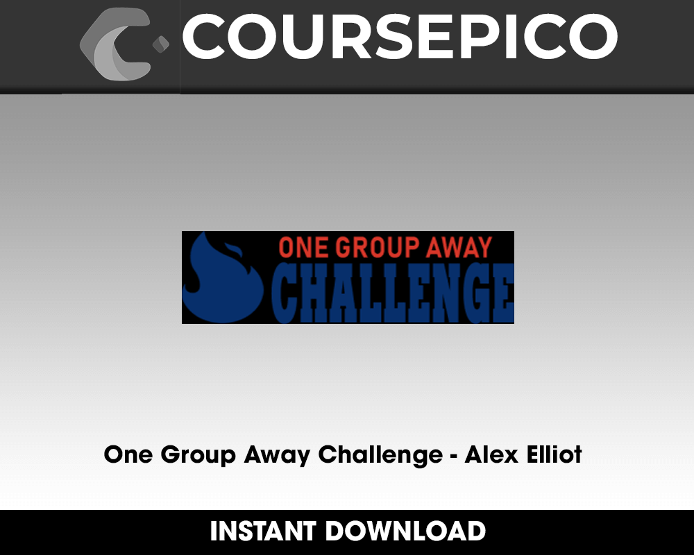 One Group Away Challenge - Alex Elliot
