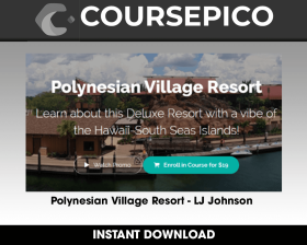 Polynesian Village Resort - LJ Johnson