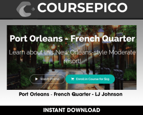 Port Orleans – French Quarter - LJ Johnson