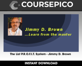 The List P.R.O.F.I.T. System - Jimmy D. Brown