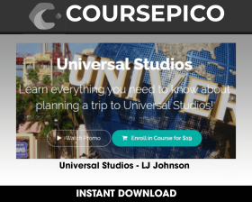 Universal Studios - LJ Johnson