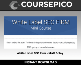 White Label SEO Firm - Matt Boley