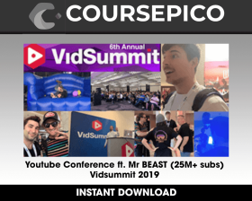 Youtube Conference ft. Mr BEAST (25M+ subs) - Vidsummit 2019