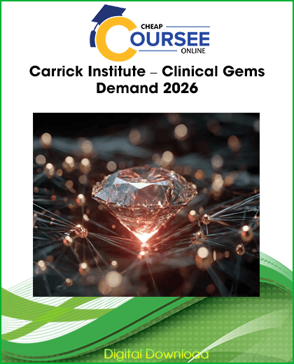 Carrick Institute Clinical Gems Demand 2026 course with Prof. Dr. Frederick Carrick on cerebellar function and clinical neurology