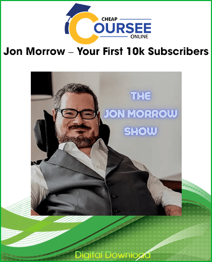 Jon Morrow Your First 10k Subscribers course on building a popular blog, growing an email list, creating content, and attracting loyal readers