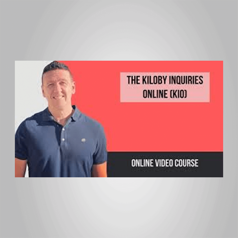 Scott Kiloby – The Kiloby Inquiries Online