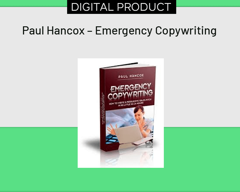 Paul Hancox – Emergency Copywriting